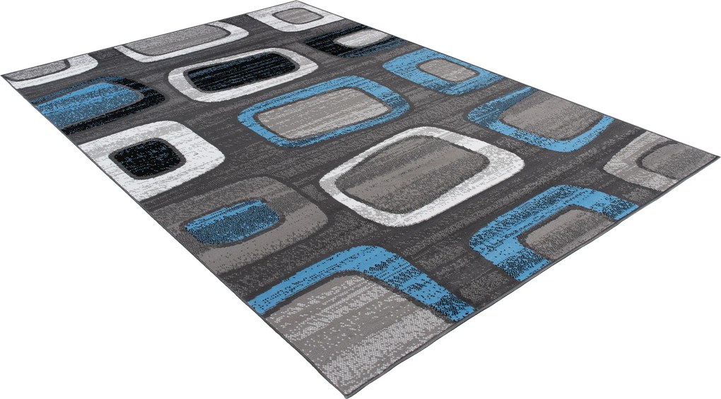 TA Koberec T965B DARK GRAY MAYA PP EYM Sivý Obdĺžnikový Rozmer: 80x150 cm