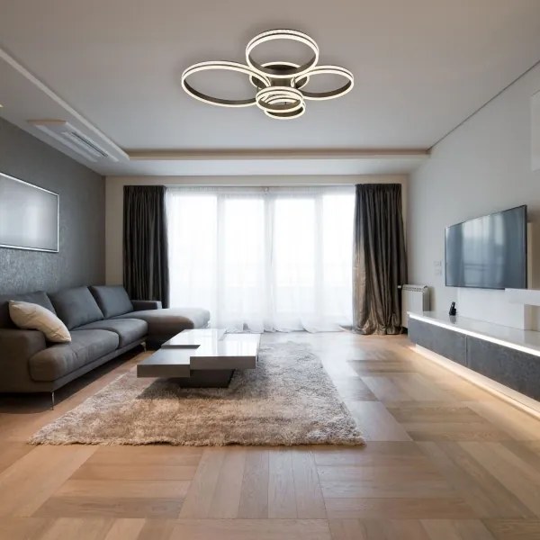 Globo 67314-120 - LED Stmievateľné stropné svietidlo GROUNI LED/120W/230V + DO