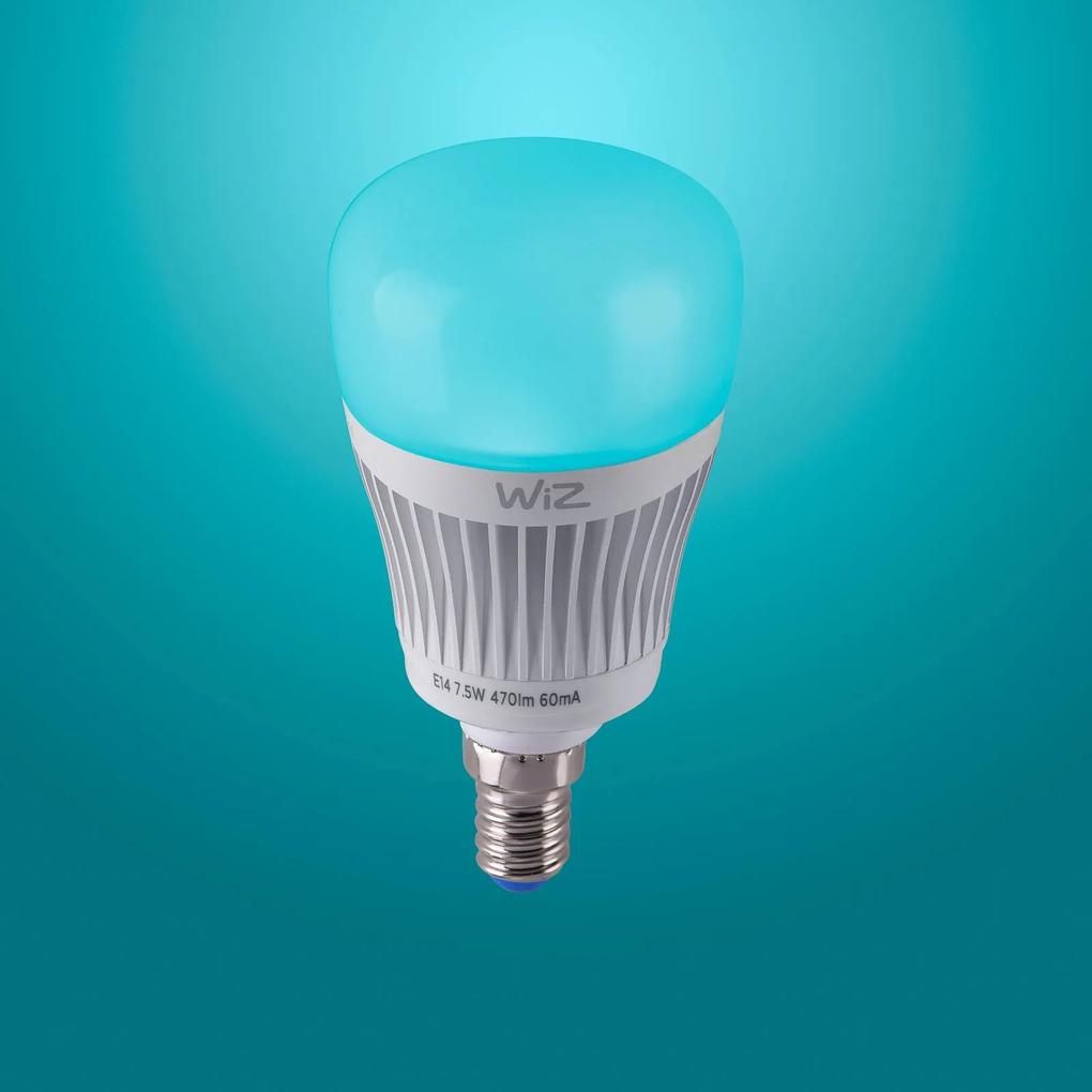 WiZ LED žiarovka XLED E14 7,5W 2200K – 6500K, RGBW