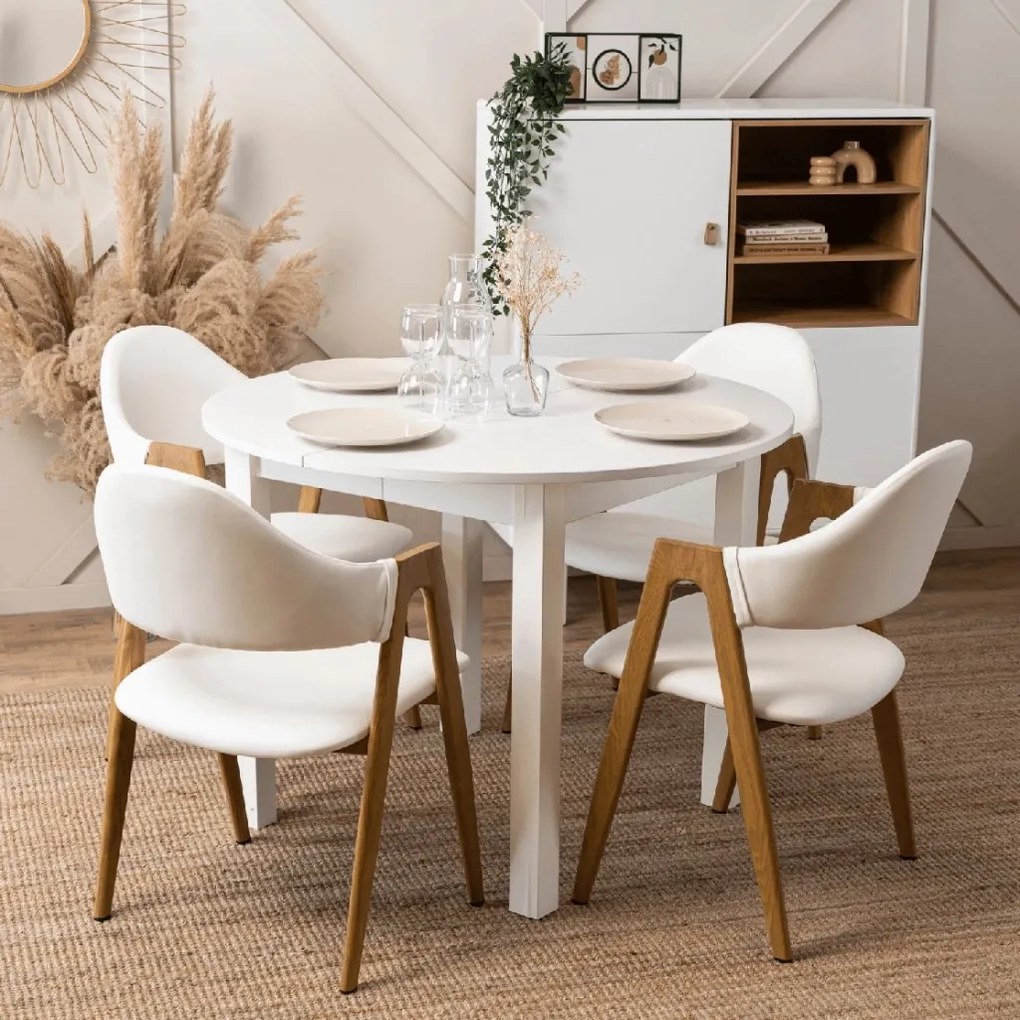 PROXIMA.store - Čalúnená jedálenska stolička WILLY FARBA: čierna