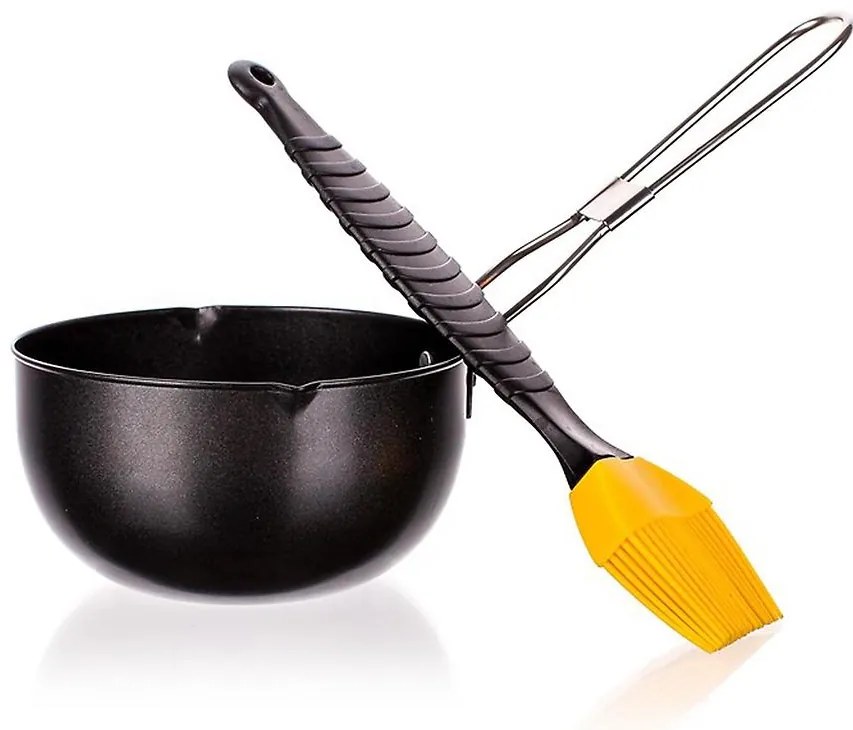 Miska so silikónovým štetcom