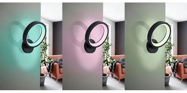 Eglo 32325 - LED RGBW Stmievateľné nástenné svietidlo MARGHERA-C LED/16W/230V