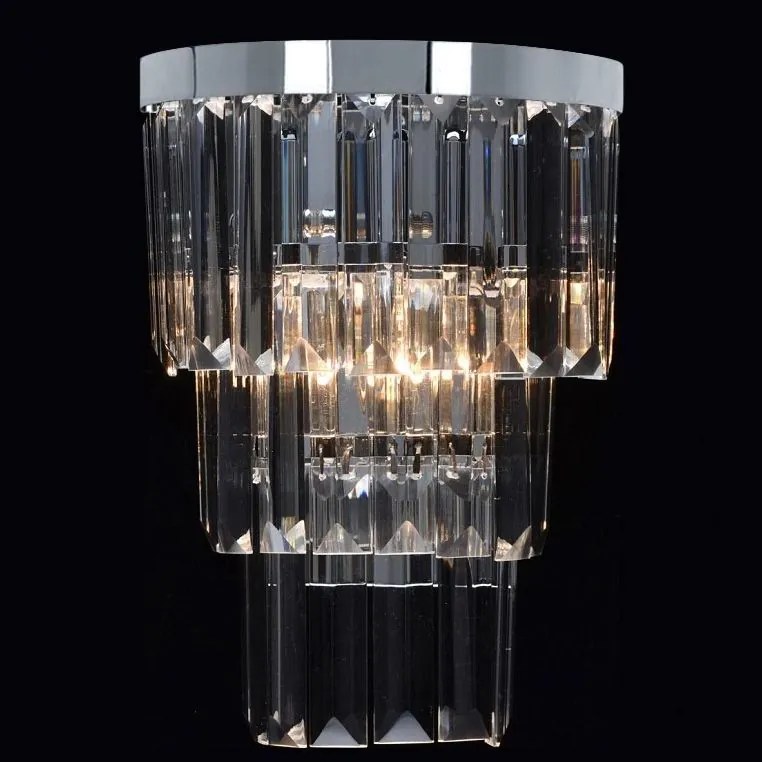 Toolight Toolight, nástenné svietidlo 1xE14, APP1536-1W, chrómová, OSW-06162