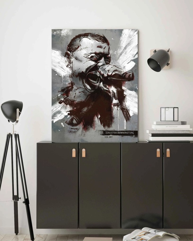 Gario Obraz na plátne Chester Bennington Linkin Park - Nikita Abakumov Rozmery: 40 x 60 cm