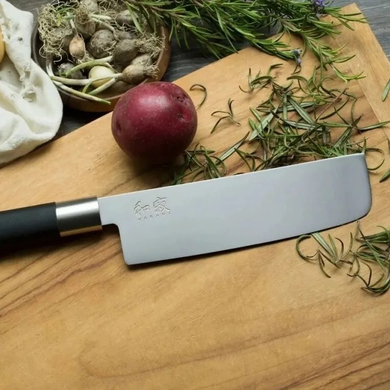 Kai Nakiri nôž na zeleninu Wasabi Black, 16,5 cm