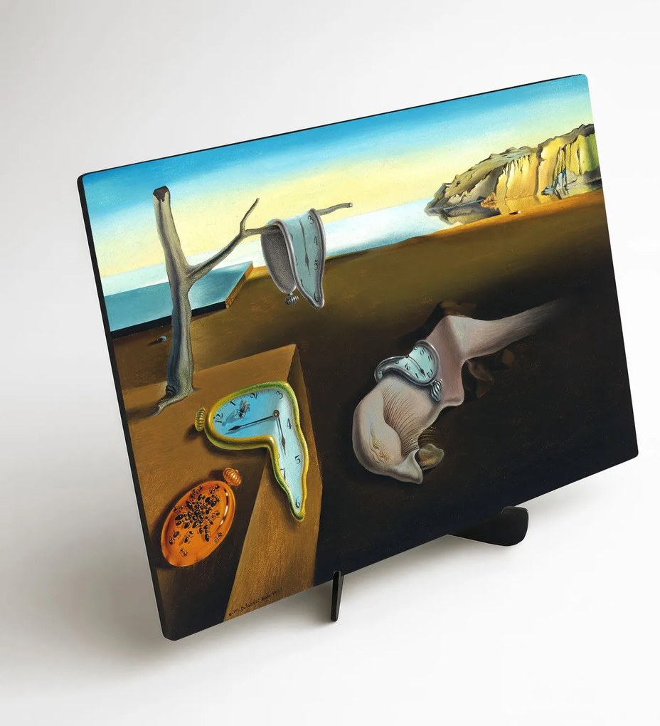 DUBLEZ | Reprodukcia obrazu S. Dalí - Tečúce hodiny | UV potlač, Premium