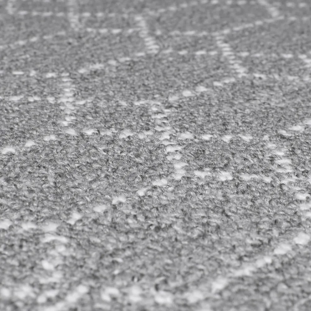 Svetlosivý umývateľný behúň 57x230 cm Argyll – Flair Rugs