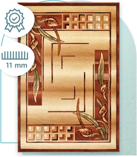 Koberec Antogya 7131B svetlobéžový