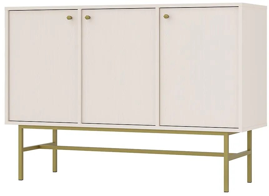 Komoda Tokyo 3  3F pieskovo béžová 813