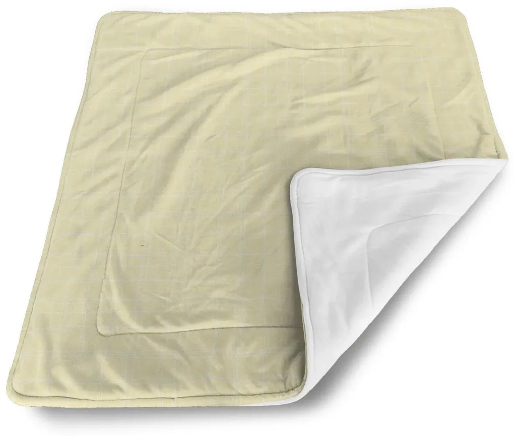 Sablio Deka pre bábätko Žlté pletivo - 90x120 cm