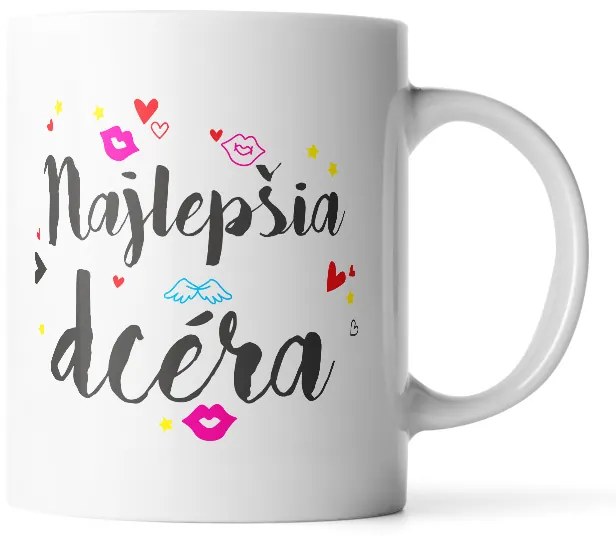 Sablio Hrnek Nejlepší dcera - 200 ml - espresso