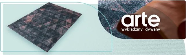 Koberec Balta Bohemia 78312 292 sivý / ružový