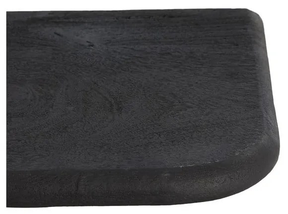 Čierna polica z mangového dreva 50 cm Tarontu – Light & Living