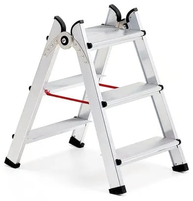 Skladacie schodíky BRINK, 3 priečky, výška 700 mm