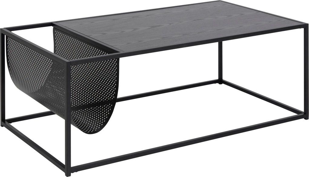 XXXLutz KONFERENČNÝ STOLÍK, čierna, kompozitné drevo, 110/60/40 cm - Stolíky do obývačky - 001749054001