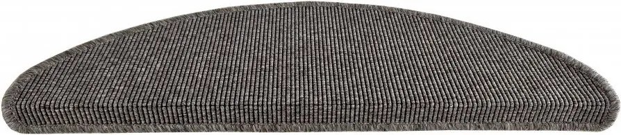 Vopi Nášľapy na schody Nature NEW hnedá polkruh, samolepiaca - 28x65 polkruh (rozmer vrátane ohybu)