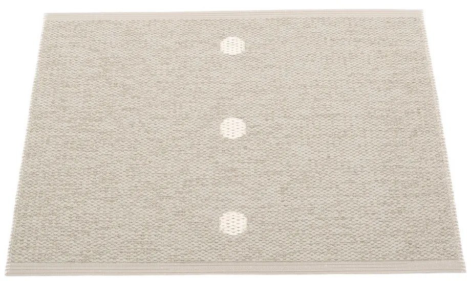 Béžovo-krémový vnútorný a vonkajší koberec 70x60 cm Peg Linen Vanilla – Pappelina