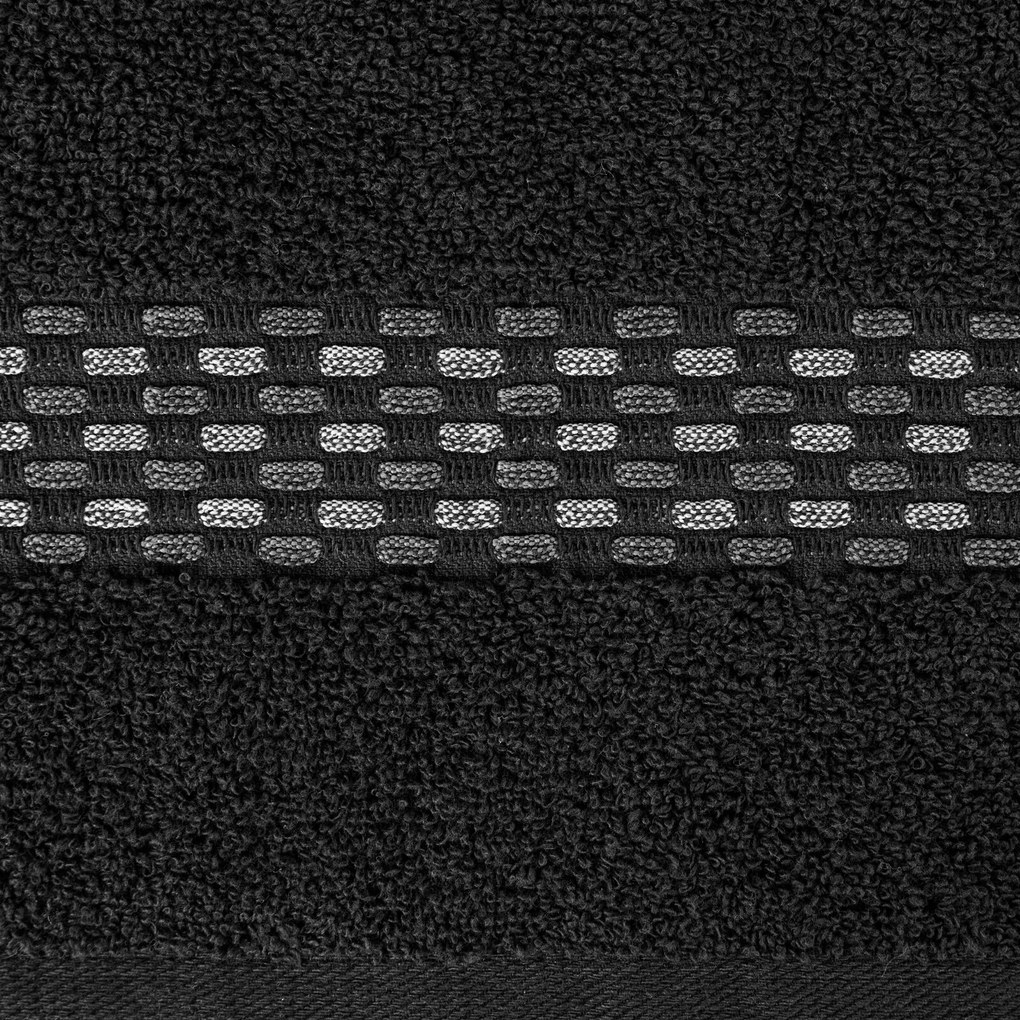 FROTÉ UTERÁK RIVA 70X140 CM ČIERNA