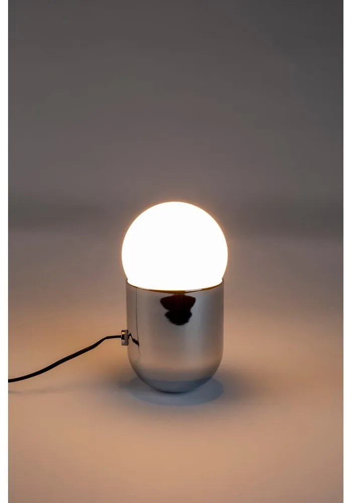 Stolová lampa v striebornej farbe Zuiver Gio