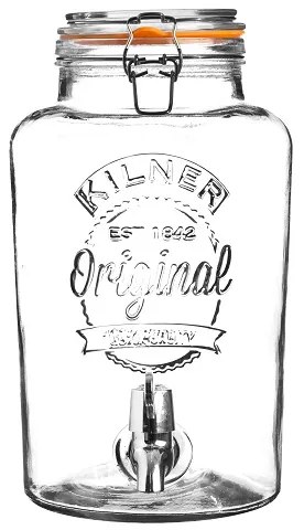 Kilner ORIGINAL Sklenený súdok s kohútikom 5 l