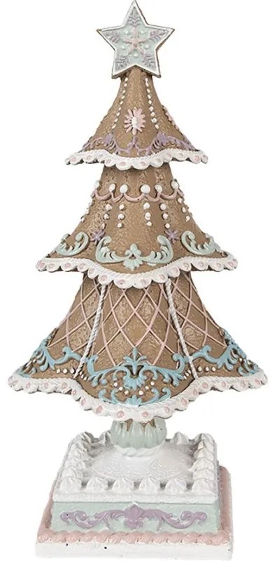 Dekorácia vianočný perníkový stromček Gingerbread Tree - 12*12*25 cm