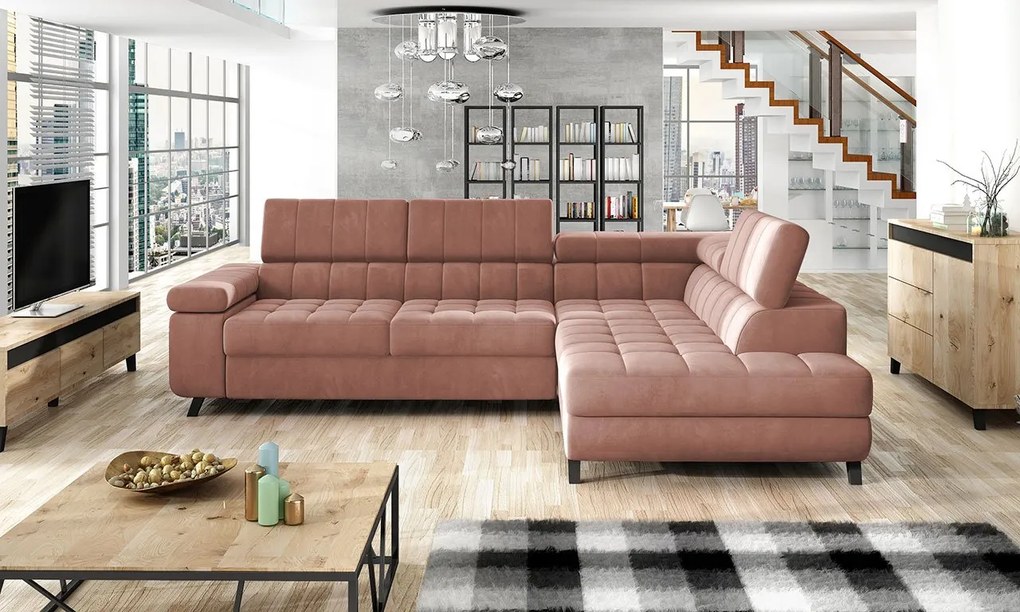 Rohová sedačka Elsie, Dostupné poťahy: Nazar 225.02, Strana: ľavá