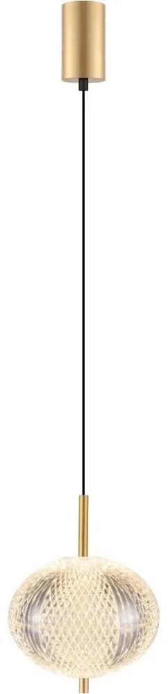 Zuma Line 003064-034758 - LED luster na lanku GALATEA LED/6,5W/230V zlatý