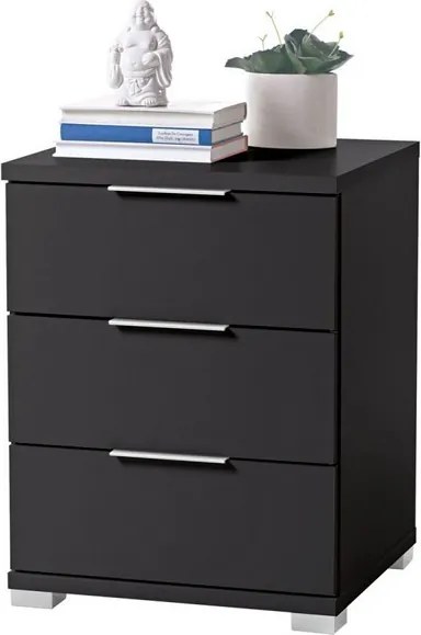 Vyšší nočný stolík Anton, čierný