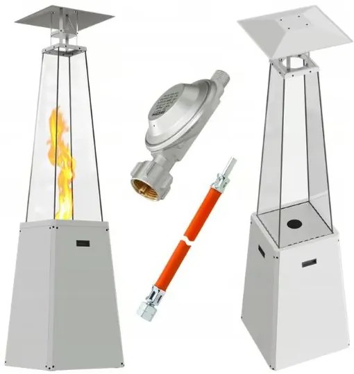 Terasový ohrievač Umbrella BS White