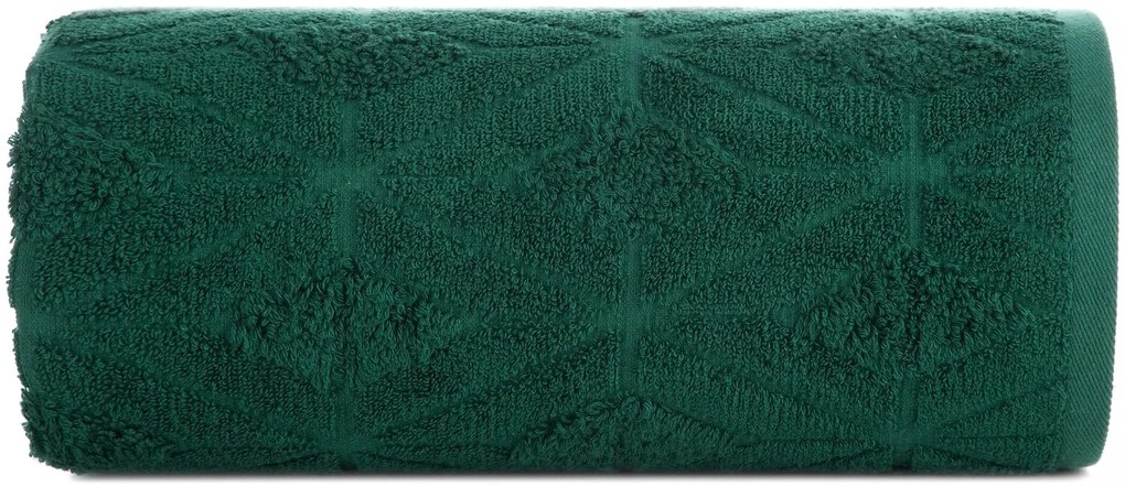 BAVLNENÝ UTERÁK SENDI 50X90 CM TMAVOZELENÁ