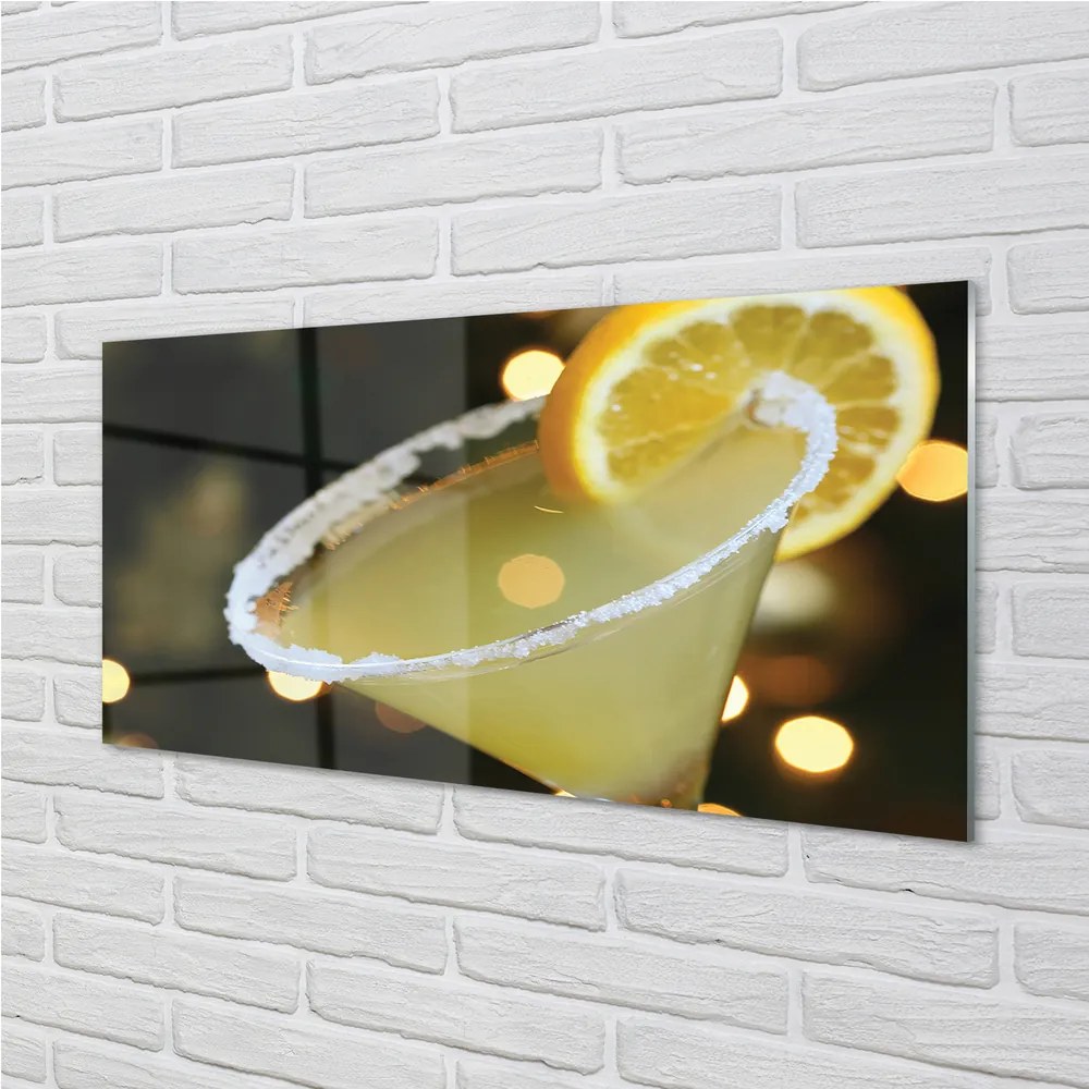 Obraz plexi Koktail citrón 100x50 cm