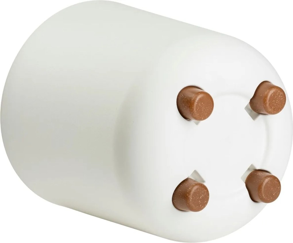 PLASTOVÝ KVETINÁČ TERRA 24X27,5 CM KRÉMOVÁ