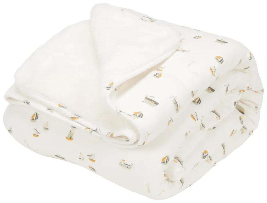 Prikrývka 70x100 cm Námornícky záliv White