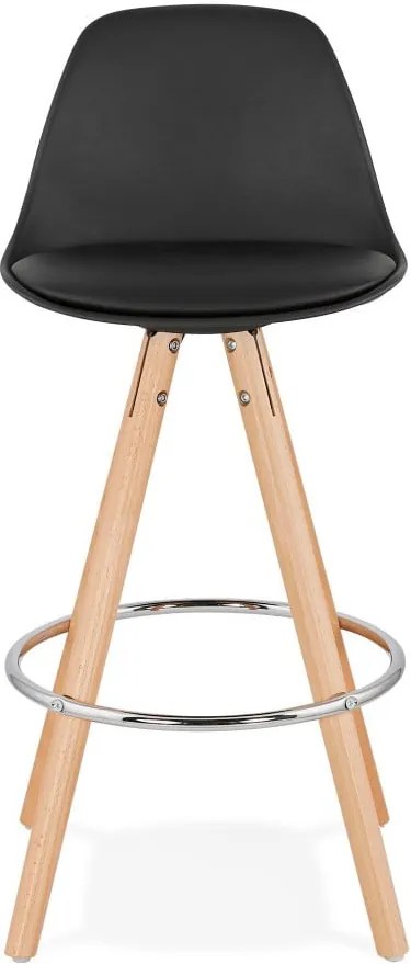 Čierna barová stolička Kokoon Anau, výška 64 cm