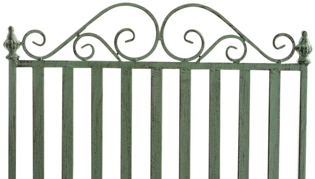 Kovové hojdacie kreslo Smile (SET 2 ks) - Zelená antik