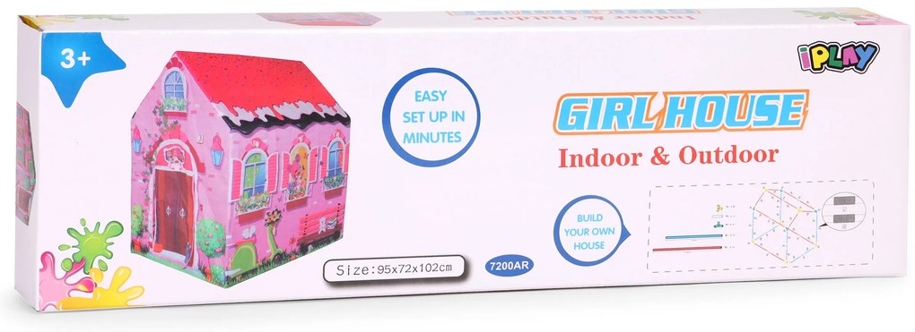 WELLHOX Detský stan "barbie domček"