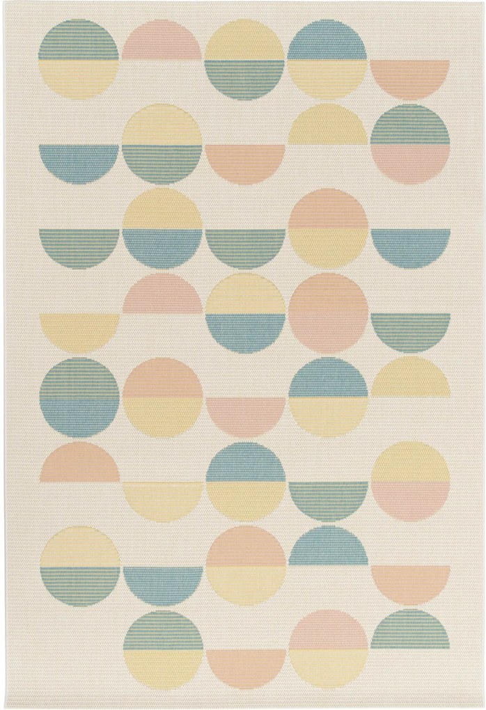 Balta, POŠKODENÝ - Kusový koberec Star 17632-068 - na von aj na doma, 160x230, viacfarebná, chodba / predsieň