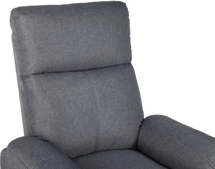 LuxuryForm DESIGN Televízne kreslo CARLOS s polohovaním - sivé