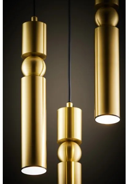 Jupiter 2019 - Luster na lanku ALAS 3xGU10/10W/230V zlatá