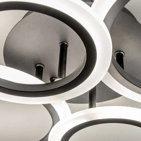 Brilagi - LED Stmievateľný prisadený luster ORBITS LED/50W/230V 3000-6500K + DO