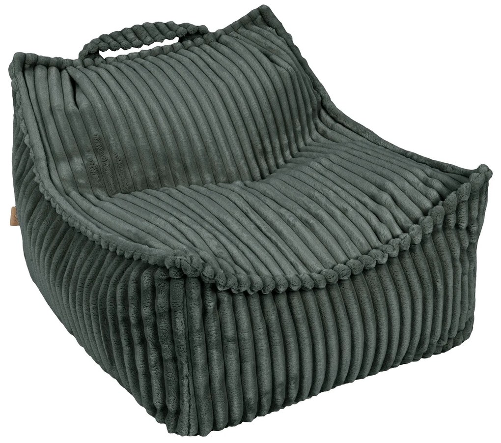 MeowBaby® Churros Kids sedací vak, Pine Forest Green