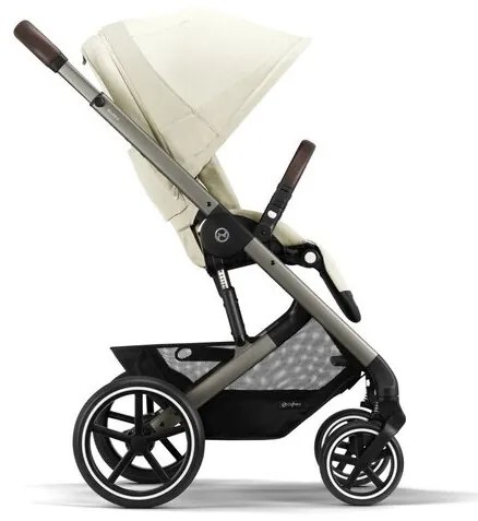 CYBEX športový kočík Balios S Lux - seashell beige (silver frame)