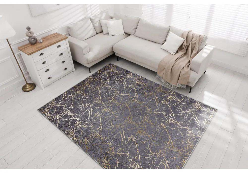 Kusový koberec Acena tmavo šedý 120x170cm