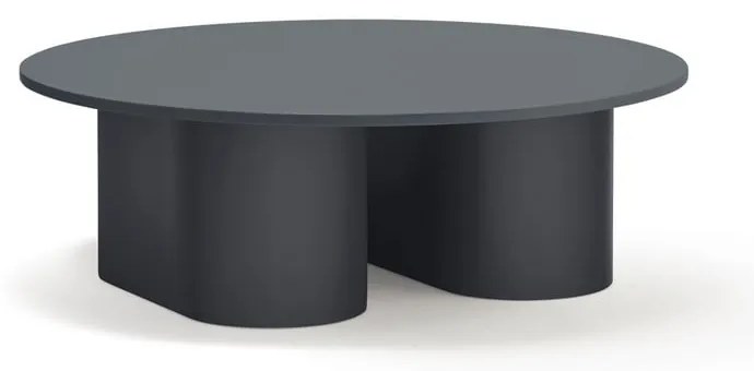 Antracitovosivý konferenčný stolík 110x111 cm Totem – Teulat