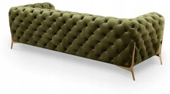Trojmiestna sedačka CHESTERFIELD Farba: Ružová