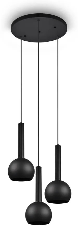 Čierne závesné svietidlo ø 52 cm Ciliana – CINQUE