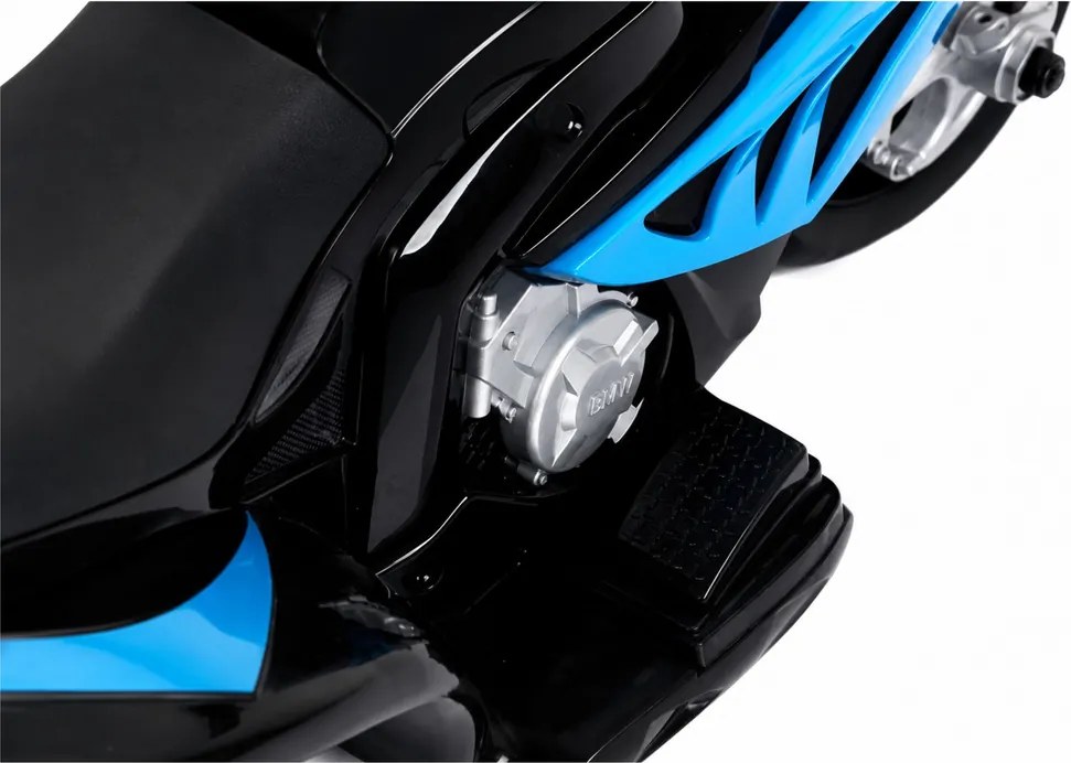LEAN CARS Elektromotor na akumulátor BMW S1000RR, trojkolka, modrá