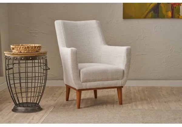 Kreslo NUPI krémové