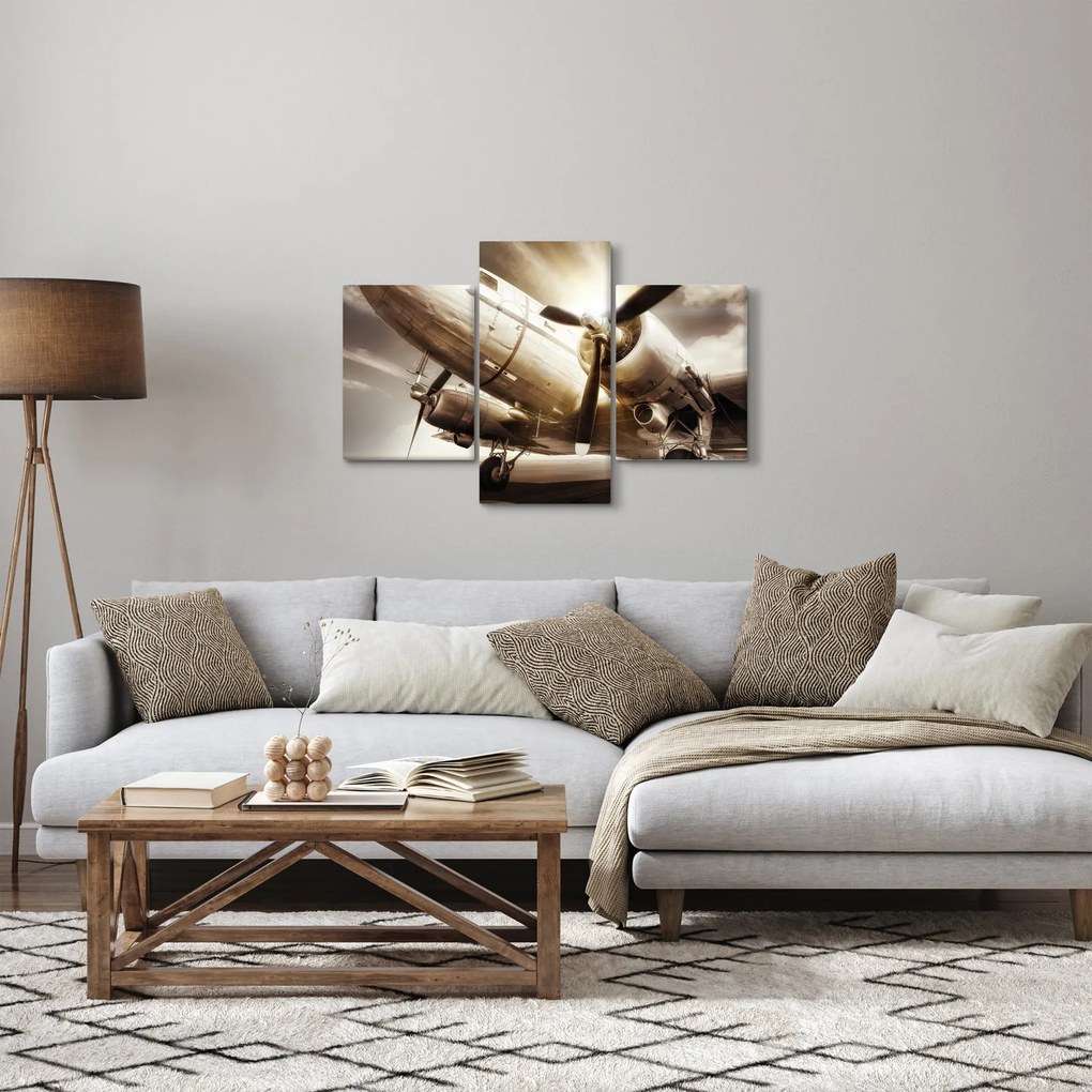 Obraz lietadla (90x60 cm)