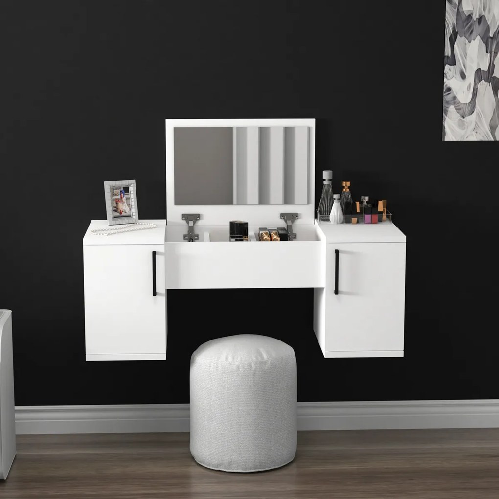 Kozmetický stolík Mercan White